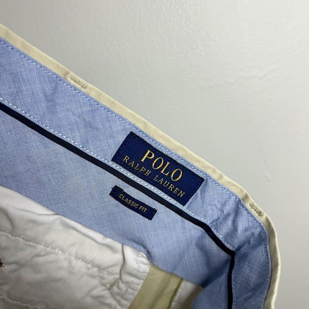 Polo Ralph Lauren Tan Chino Shorts 36W - Picture 2 of 7